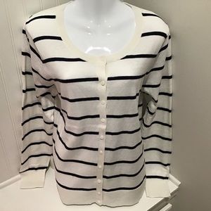 Sweater  XL, Navy/ White Stripe. by Old Navy